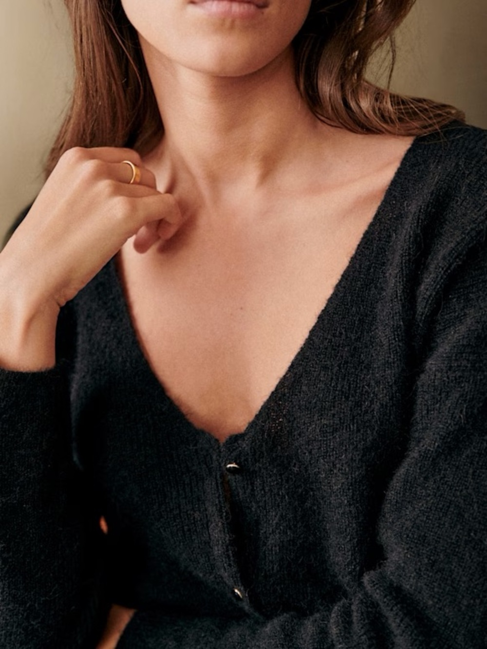 NWOT Sezane Barry Cardigan - Picture 2 of 7
